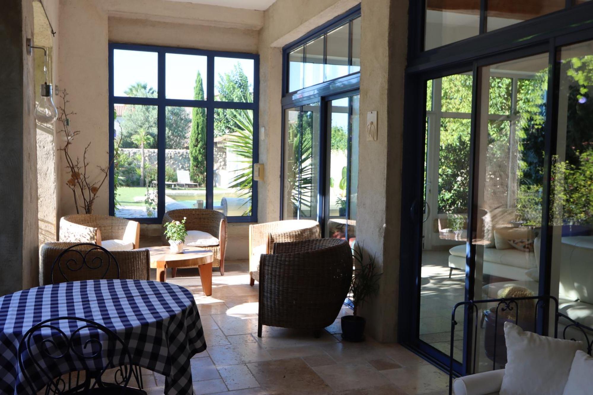 Aux Pots Bleus Bed & Breakfast Nissan-lez-Enserune Dış mekan fotoğraf