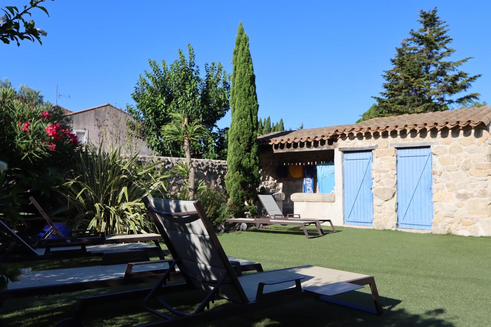Aux Pots Bleus Bed & Breakfast Nissan-lez-Enserune Dış mekan fotoğraf